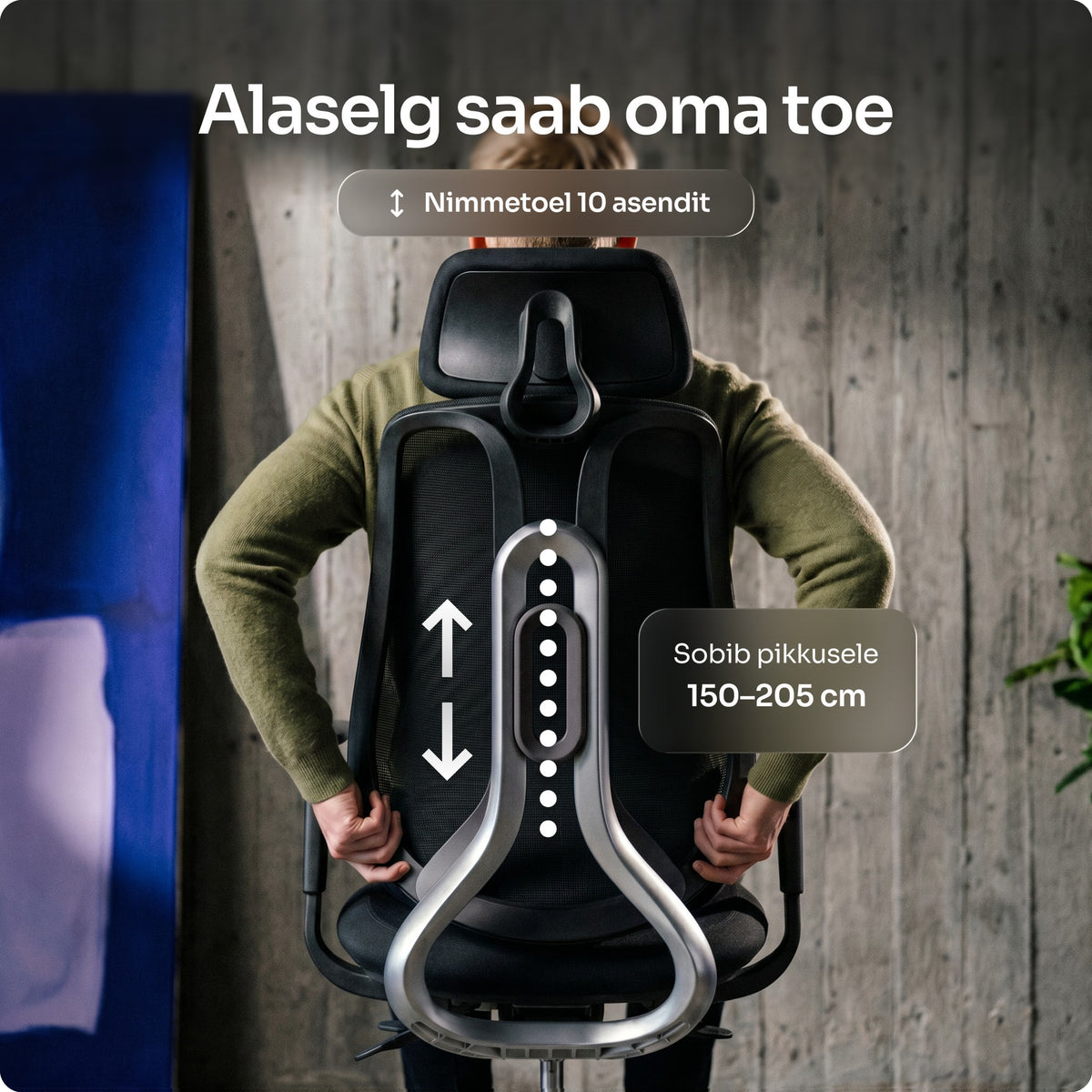 Ergonoomiline tool OmniSit Pro
