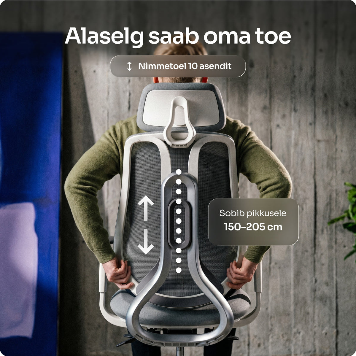 Ergonoomiline tool OmniSit Pro