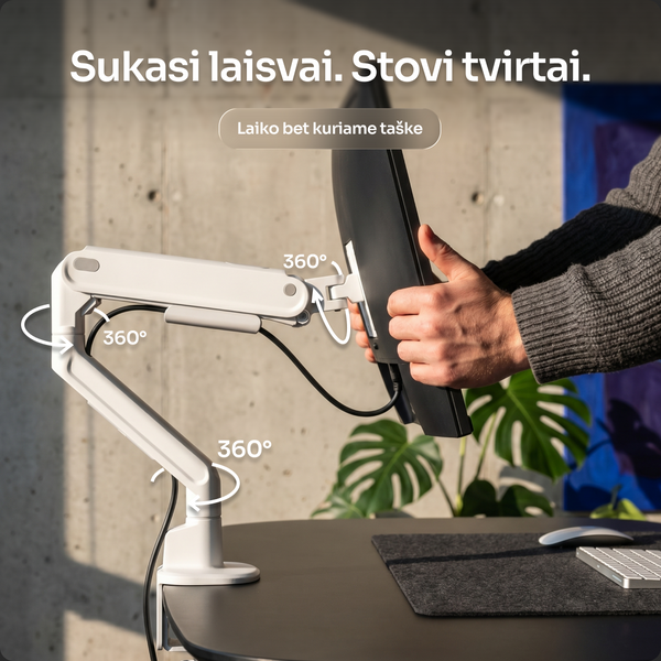Monitorihoidja OmniARM PRO