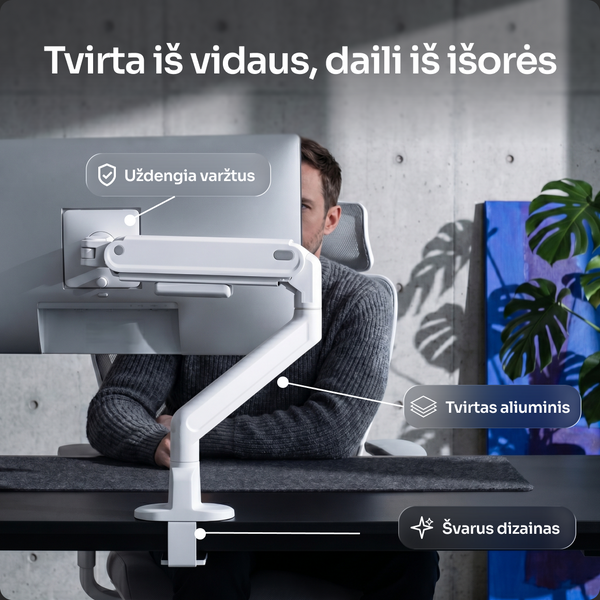 Monitorihoidja OmniARM PRO