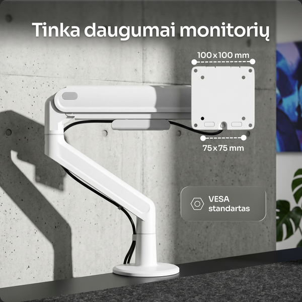 Monitorihoidja OmniARM PRO
