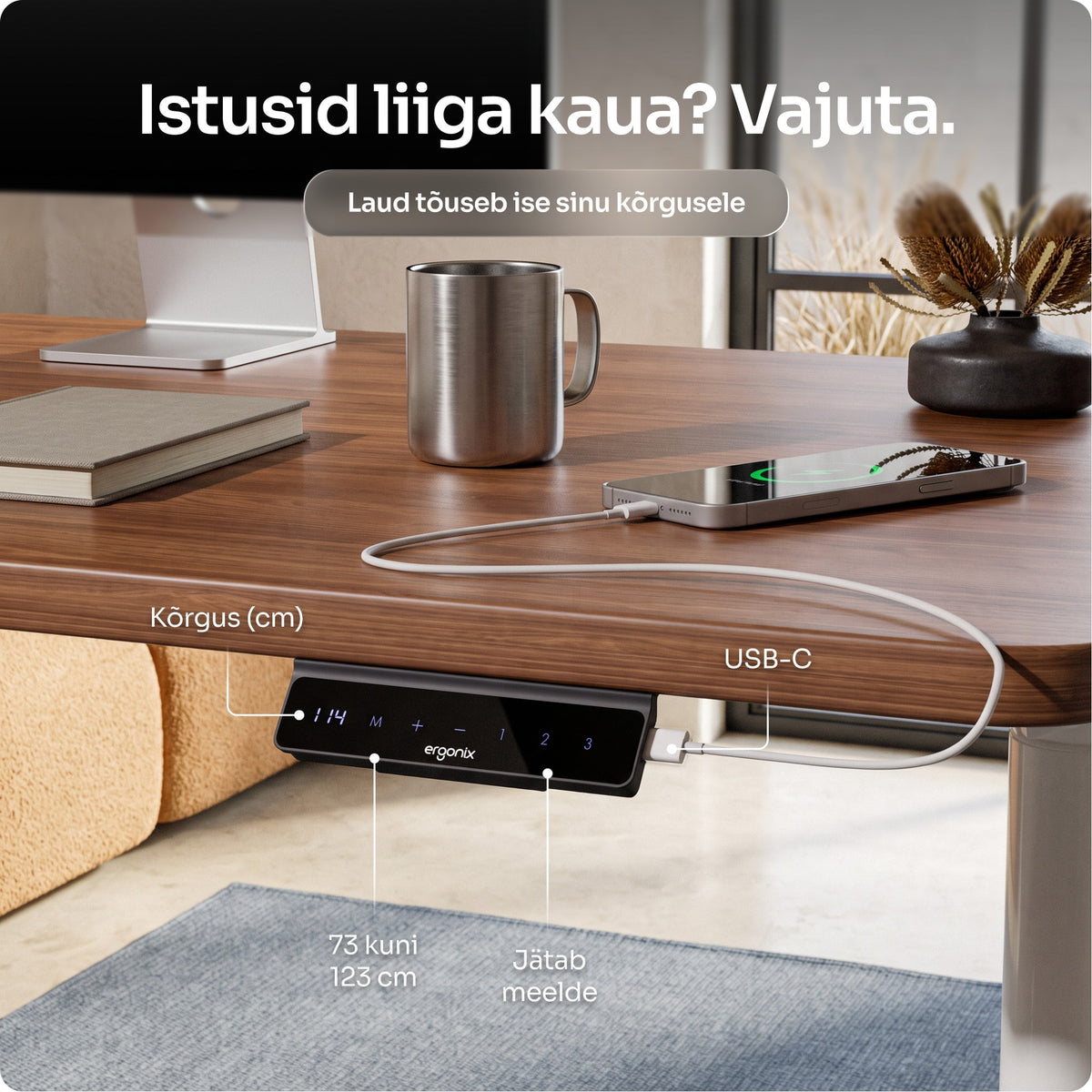 Reguleeritava kõrgusega laud OmniPRO 2.0