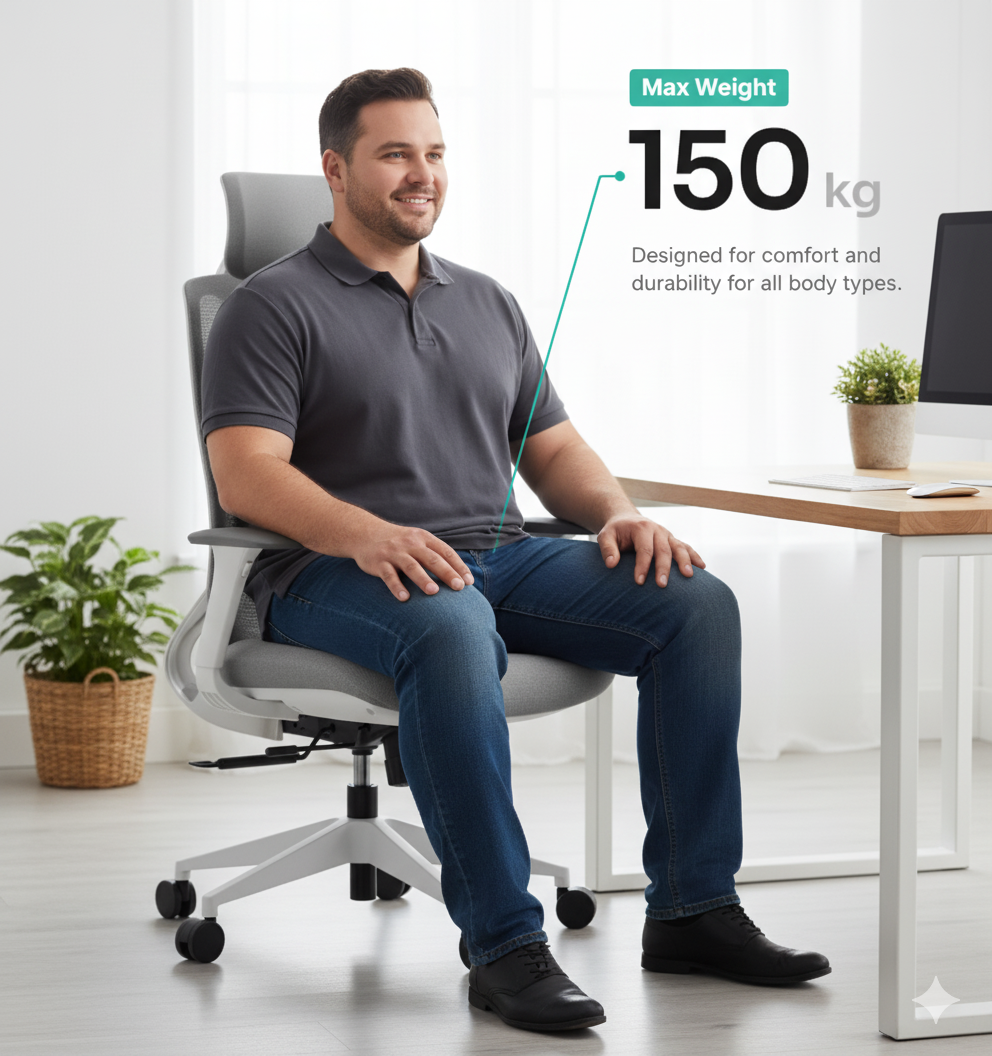 OmniSit Pro 150 kg test